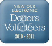 Donors & Volunteers 2010-2011
