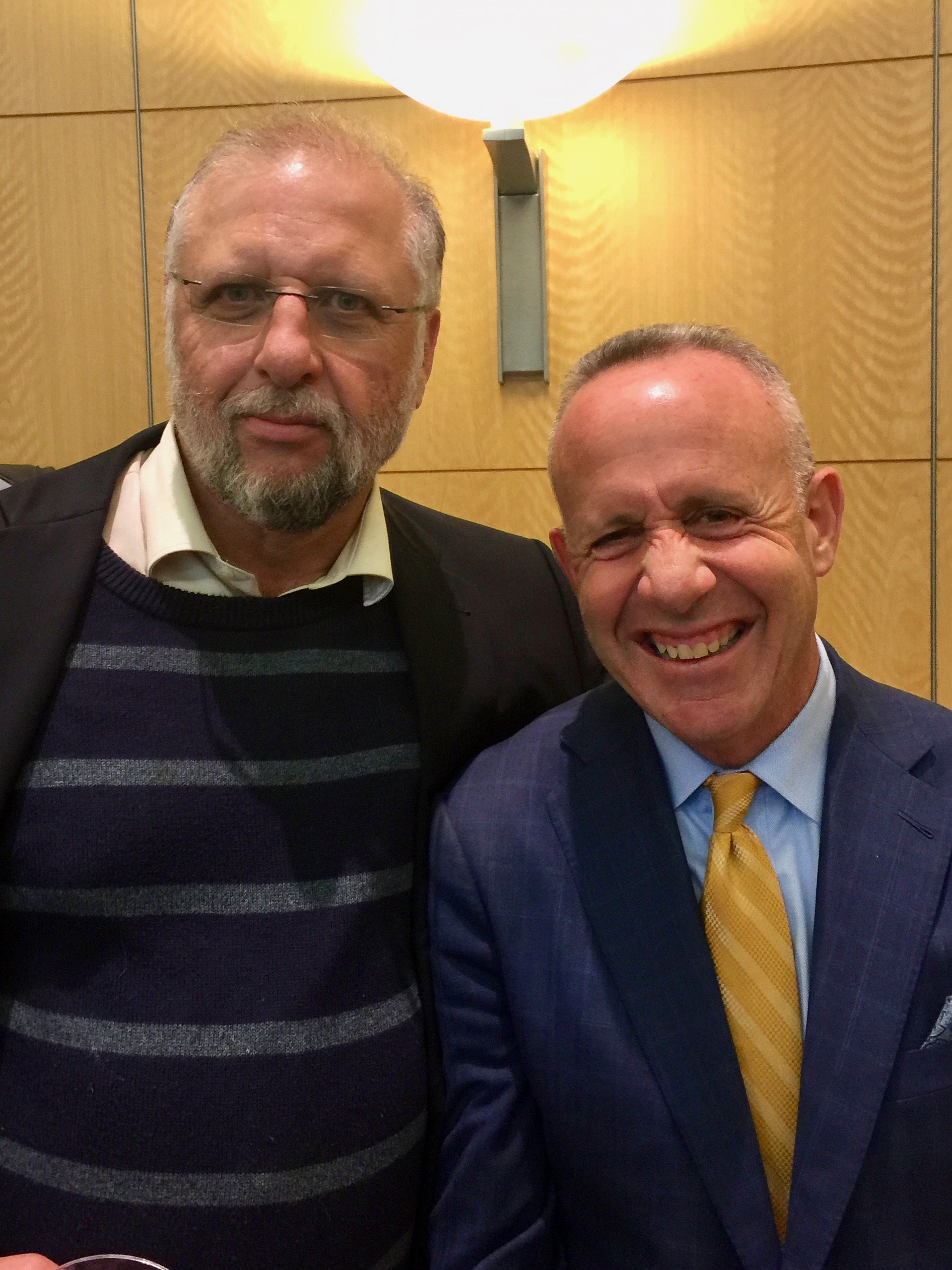 Darrel Steinberg and Marcos Breton