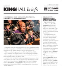 King Hall Briefs Newsletter Summer 2016