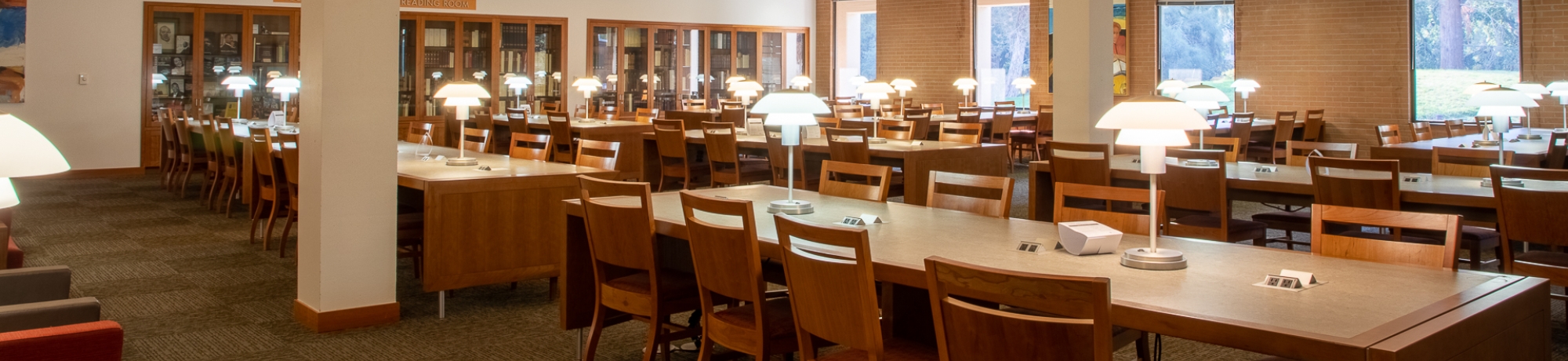 Image of Mabie Library's Main Reading Room